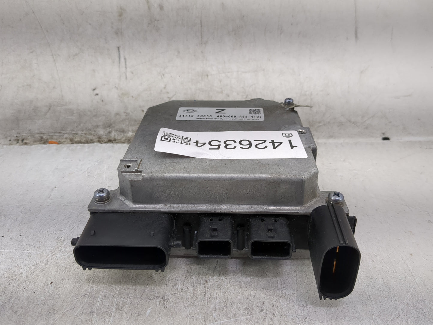 2014 Subaru Forester PCM Engine Control Computer ECU ECM PCU OEM P/N:34710 SG050 Fits OEM Used Auto Parts - Oemusedautoparts
