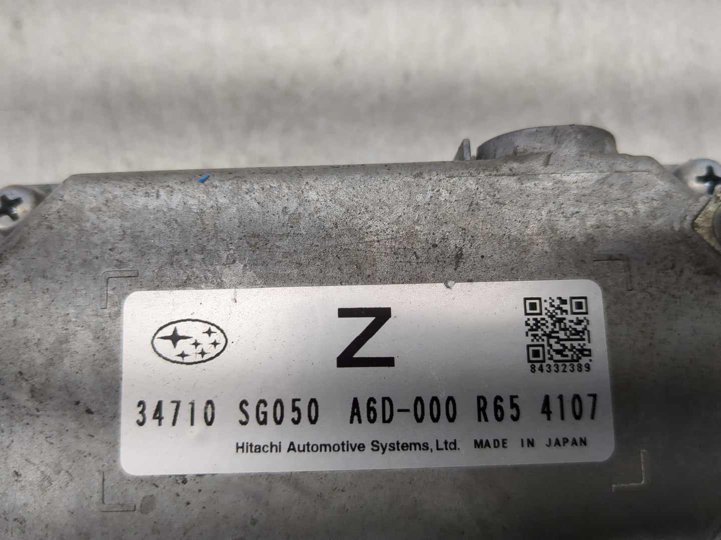 2014 Subaru Forester PCM Engine Control Computer ECU ECM PCU OEM P/N:34710 SG050 Fits OEM Used Auto Parts - Oemusedautoparts