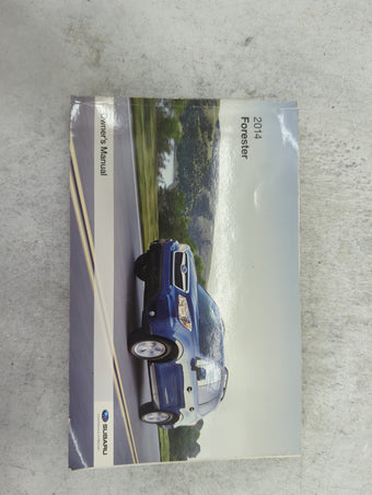 compare product 2014 Subaru Forester Owners Manual Book Guide P/N:A8190BE-A MSA5M1403A OEM Used Auto Parts