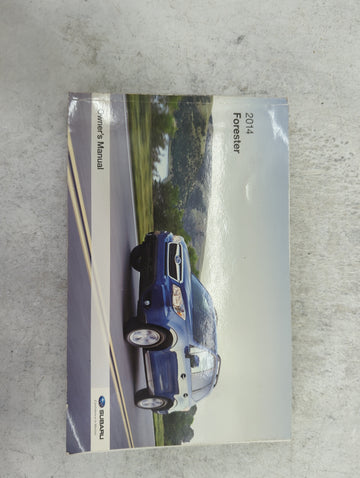 2014 Subaru Forester Owners Manual Book Guide P/N:A8190BE-A MSA5M1403A OEM Used Auto Parts - Oemusedautoparts1.com
