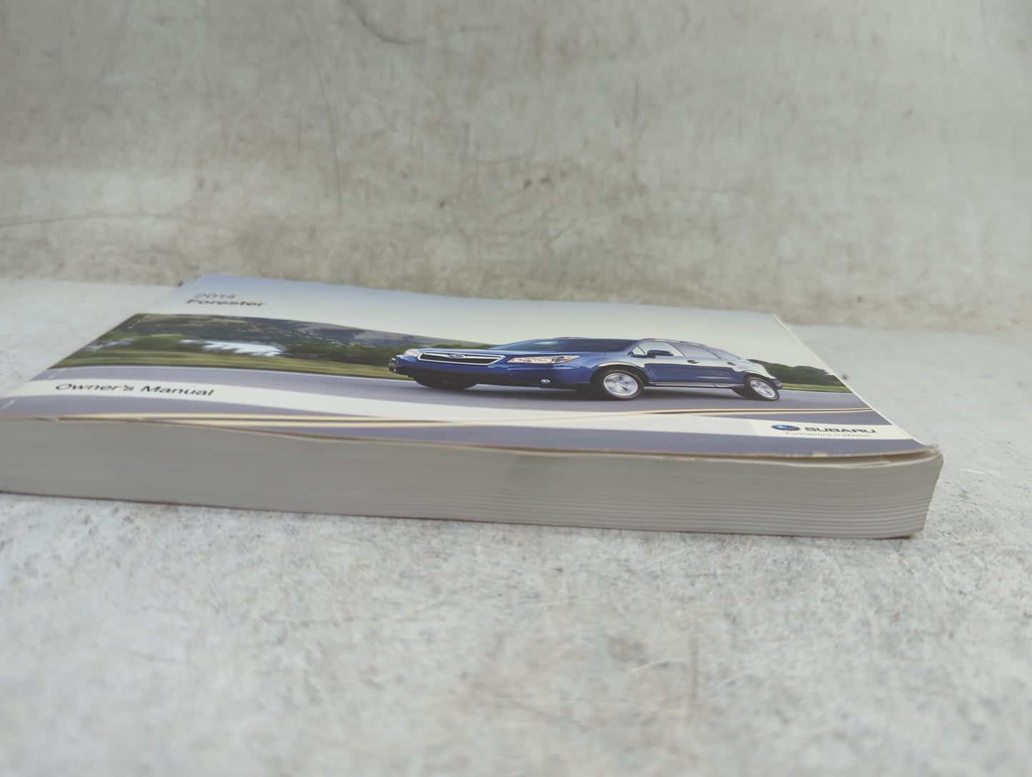 2014 Subaru Forester Owners Manual Book Guide P/N:A8190BE-A MSA5M1403A OEM Used Auto Parts - Oemusedautoparts1.com