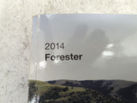 2014 Subaru Forester Owners Manual Book Guide P/N:A8190BE-A MSA5M1403A OEM Used Auto Parts - Oemusedautoparts1.com