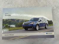 2014 Subaru Forester Owners Manual Book Guide P/N:A8190BE-C MSASM1403A OEM Used Auto Parts - Oemusedautoparts1.com