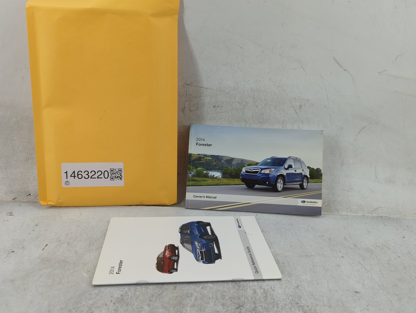 2014 Subaru Forester Owners Manual Book Guide P/N:A8190BE-C MSA5B1404A OEM Used Auto Parts - Oemusedautoparts1.com