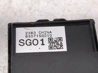 2014 Subaru Forester Master Power Window Switch Replacement Driver Side Left P/N:83071SG010 Fits OEM Used Auto Parts - Oemus
