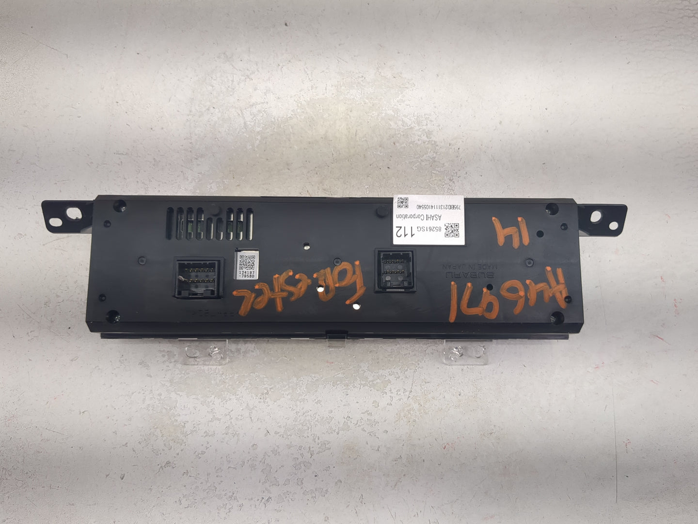 2014 Subaru Forester Information Display Screen 1471222 - Oemusedautoparts1.com