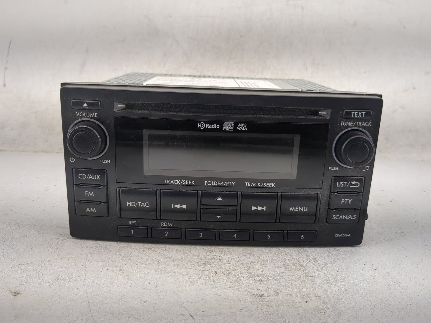 2014 Subaru Forester Radio AM FM Cd Player Receiver Replacement P/N:86201SG620 PF-3491, 86273SG230 Fits OEM Used Auto Parts 