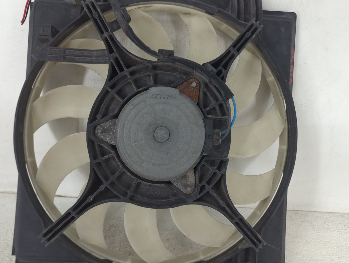 2014 Subaru Forester Electric Radiator Cooling Fan Motor Assembly P/N:81400604 130-M3206 Fits OEM Used Auto Parts - Oemuseda