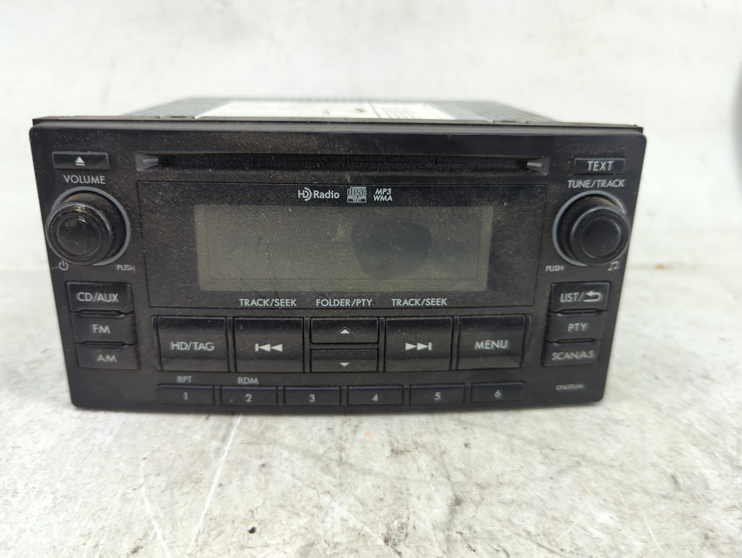 2014 Subaru Forester Radio AM FM Cd Player Receiver Replacement P/N:86201SG620 PF-3491, AX2PF3292, 419C-PF3292 Fits OEM Used