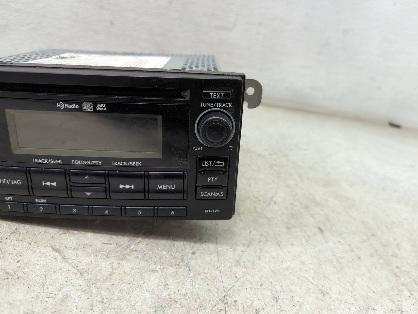 2014 Subaru Forester Radio AM FM Cd Player Receiver Replacement P/N:86201SG620 PF-3491 Fits OEM Used Auto Parts - Oemusedaut