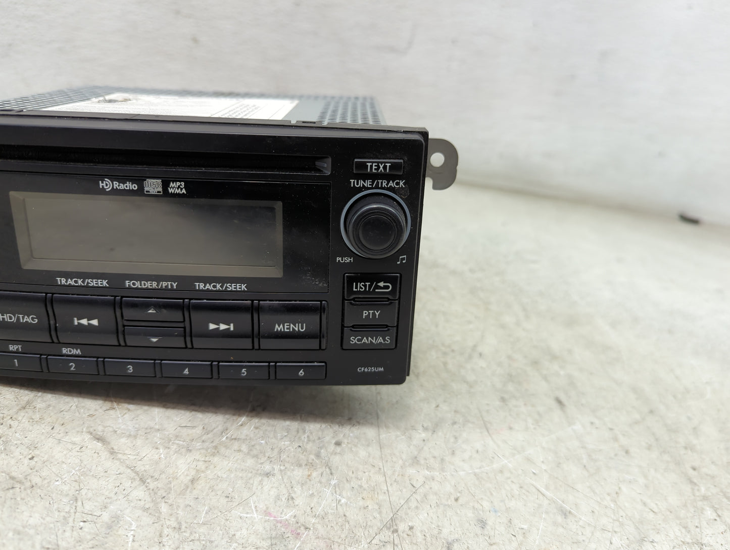 2014 Subaru Forester Radio AM FM Cd Player Receiver Replacement P/N:86201SG620 PF-3491 Fits OEM Used Auto Parts - Oemusedaut