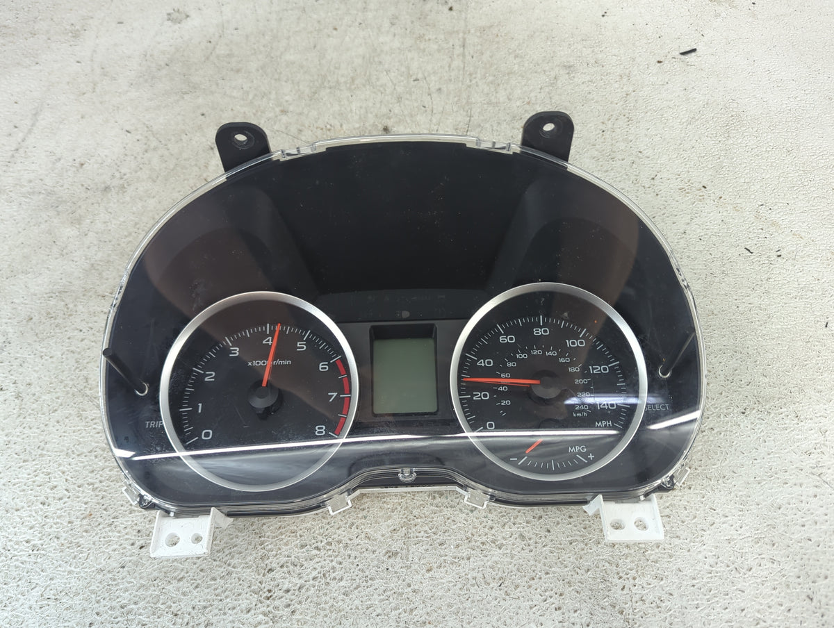 2014 Subaru Forester Instrument Cluster Speedometer Gauges P/N:85002SG420 01195011416 Miles: Fits OEM Used Auto Parts - Oemu