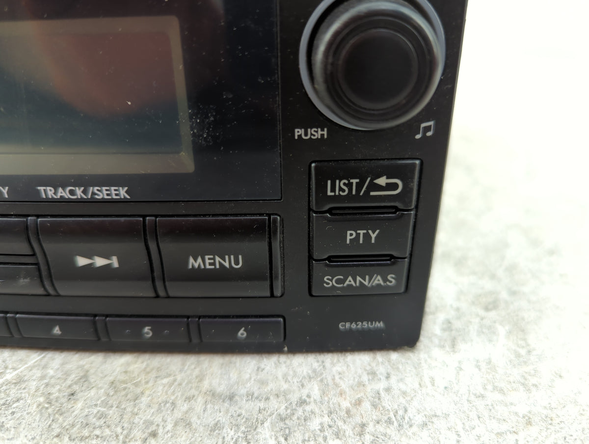 2014 Subaru Forester Radio AM FM Cd Player Receiver Replacement P/N:86201SG620 PF-3491, CF625UM Fits OEM Used Auto Parts - O