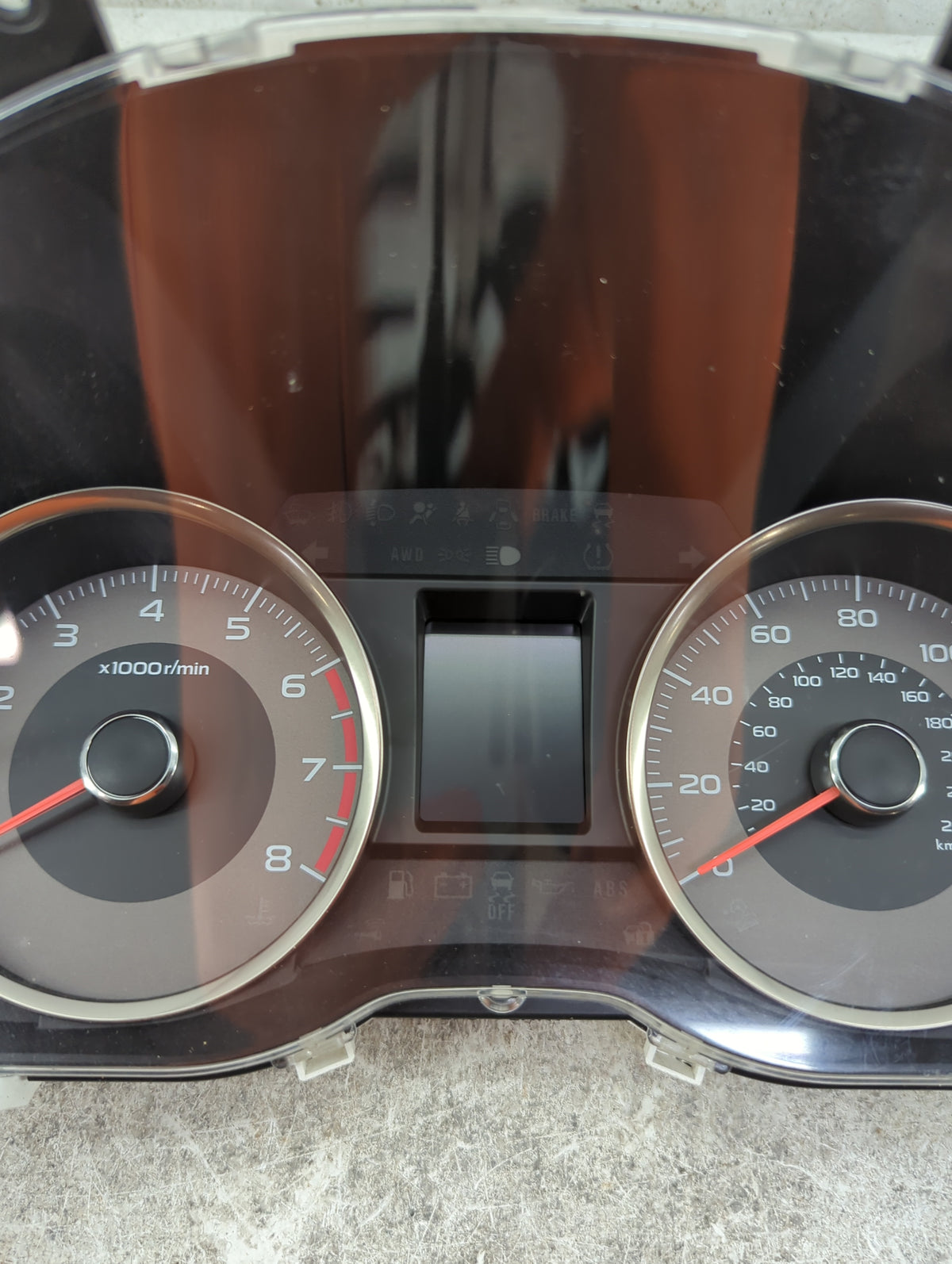 2014 Subaru Forester Instrument Cluster Speedometer Gauges P/N:85003SG600 85003SG60 Miles: Fits OEM Used Auto Parts - Oemuse