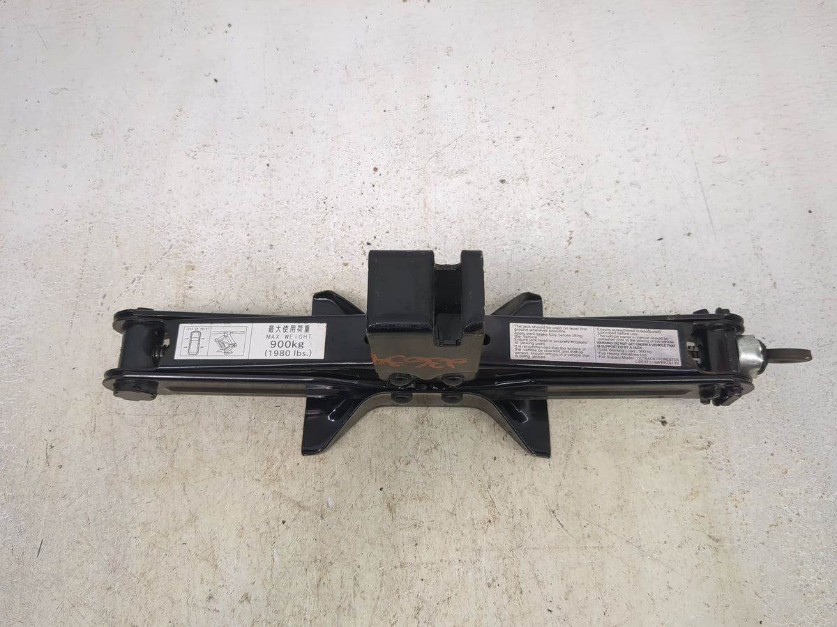 2014 Subaru Forester Spare Scissor Car Jack Black - Oemusedautoparts1.com