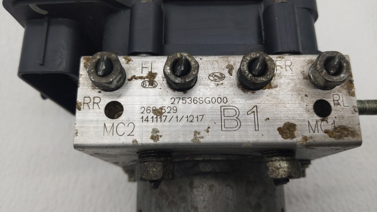 2014-2015 Subaru Forester Anti-Lock Brake ABS Pump Module Actuator OEM P/N:0 265 242 594 27536SG000 Fits Fits 2014 2015 OEM 