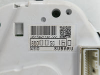 2014 Subaru Forester Instrument Cluster Speedometer Gauges P/N:85000SG160 Fits OEM Used Auto Parts - Oemusedautoparts1.com