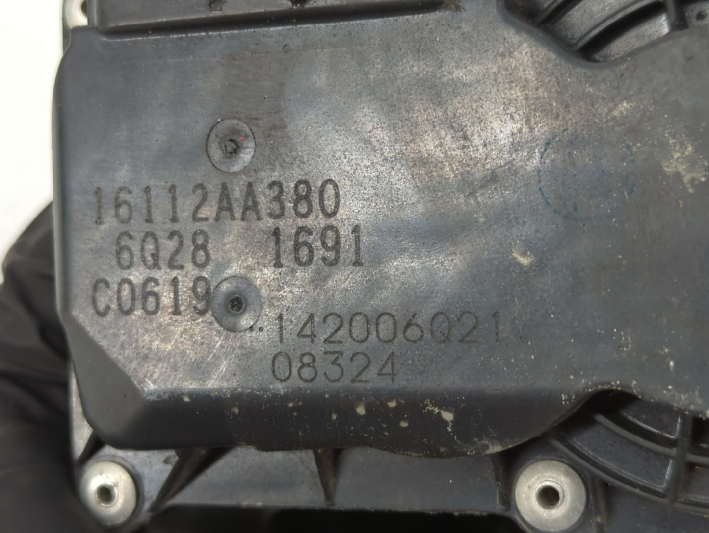 2011-2017 Subaru Forester Throttle Body P/N:16112AA380 Fits Fits 2011 2012 2013 2014 2015 2016 2017 OEM Used Auto Parts - Oe