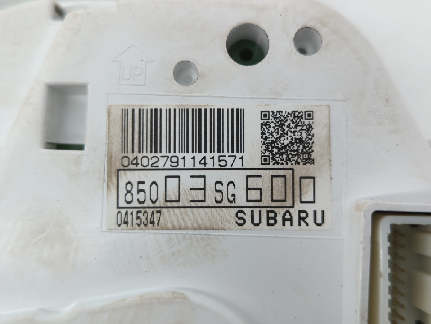 2014 Subaru Forester Instrument Cluster Speedometer Gauges P/N:85003SG600 85003SG60 Fits OEM Used Auto Parts - Oemusedautopa