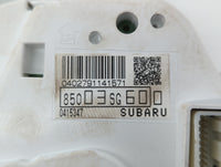 2014 Subaru Forester Instrument Cluster Speedometer Gauges P/N:85003SG600 85003SG60 Fits OEM Used Auto Parts - Oemusedautopa