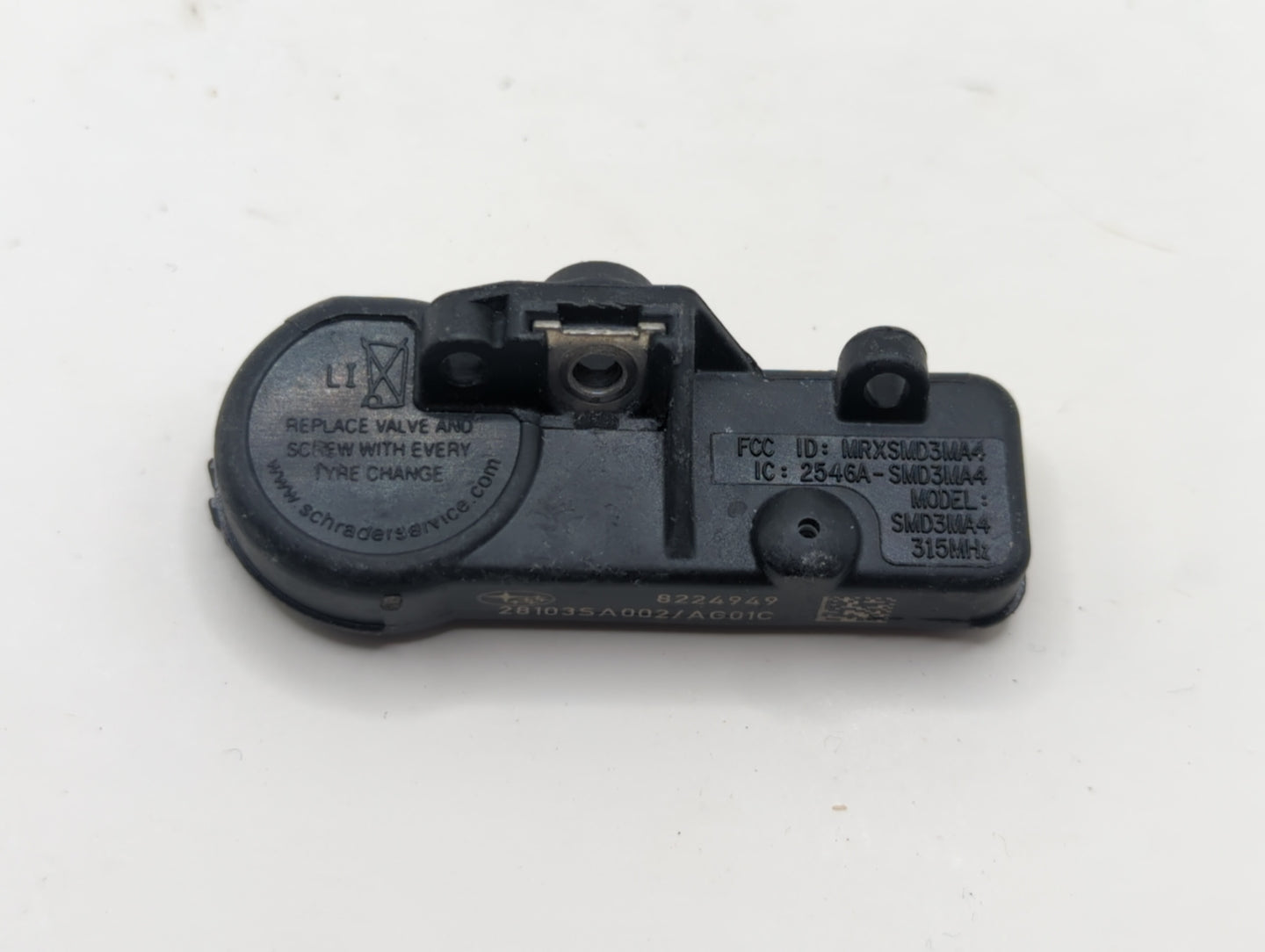 2014 Subaru Forester Tire Pressure Monitoring System Sensor Tpms - Oemusedautoparts1.com