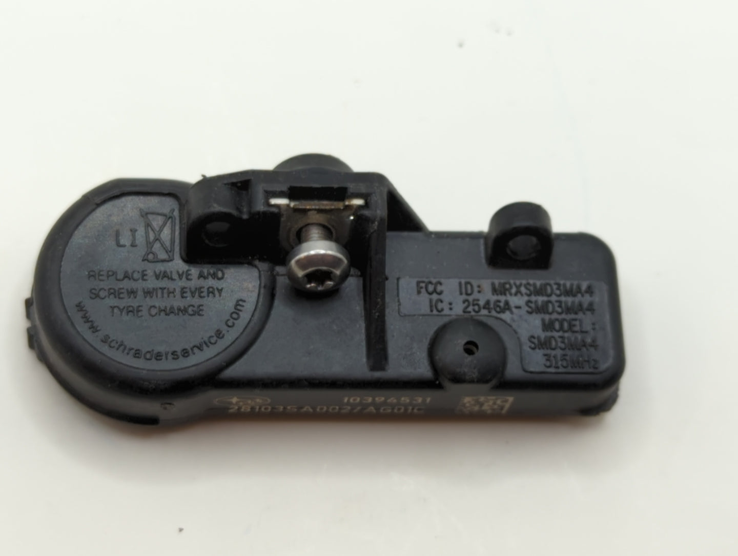 2014 Subaru Forester Tire Pressure Monitoring System Sensor Tpms - Oemusedautoparts1.com