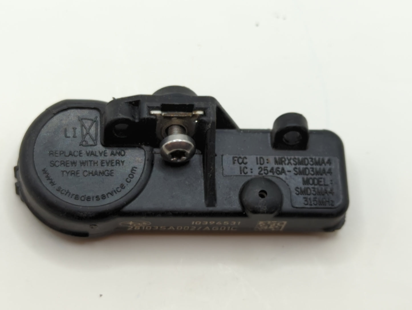 2014 Subaru Forester Tire Pressure Monitoring System Sensor Tpms - Oemusedautoparts1.com