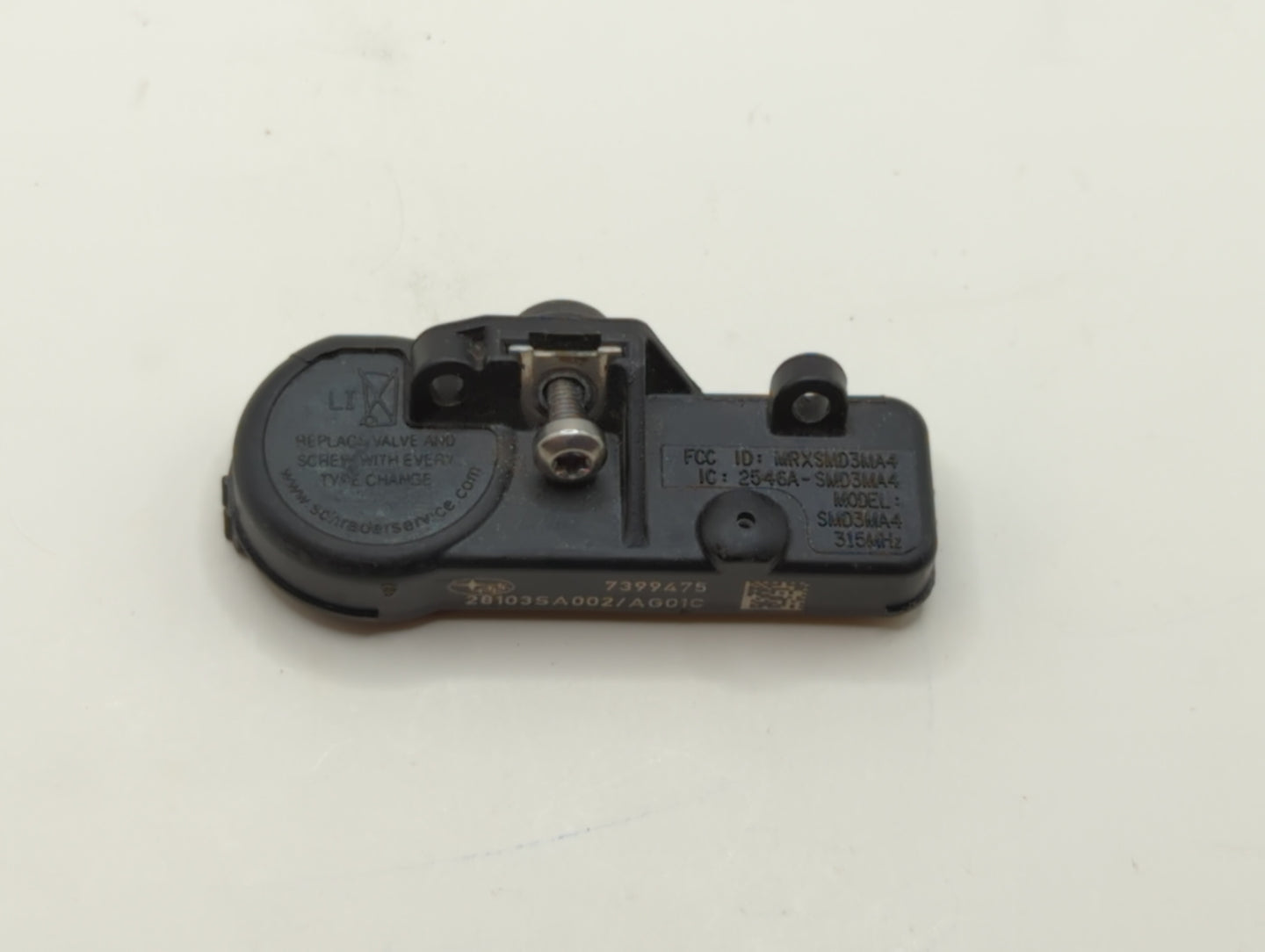2014 Subaru Forester Tire Pressure Monitoring System Sensor Tpms - Oemusedautoparts1.com