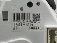 2014 Subaru Forester Instrument Cluster Speedometer Gauges P/N:85003SG600 85003SG60 Fits OEM Used Auto Parts - Oemusedautopa