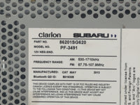 2014 Subaru Forester Am Fm Cd Player Radio Receiver - Oemusedautoparts1.com