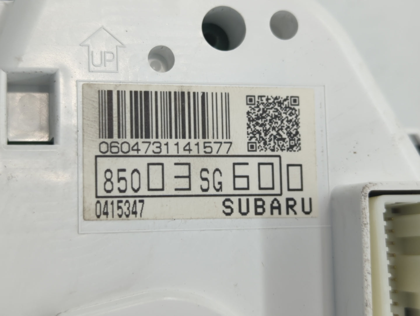 2014 Subaru Forester Instrument Cluster Speedometer Gauges P/N:85003SG600 85003SG60 Fits OEM Used Auto Parts - Oemusedautopa
