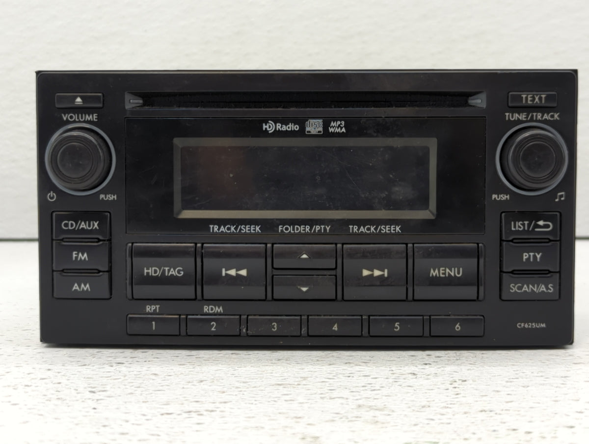 2014 Subaru Forester Am Fm Cd Player Radio Receiver 456843 - Oemusedautoparts1.com