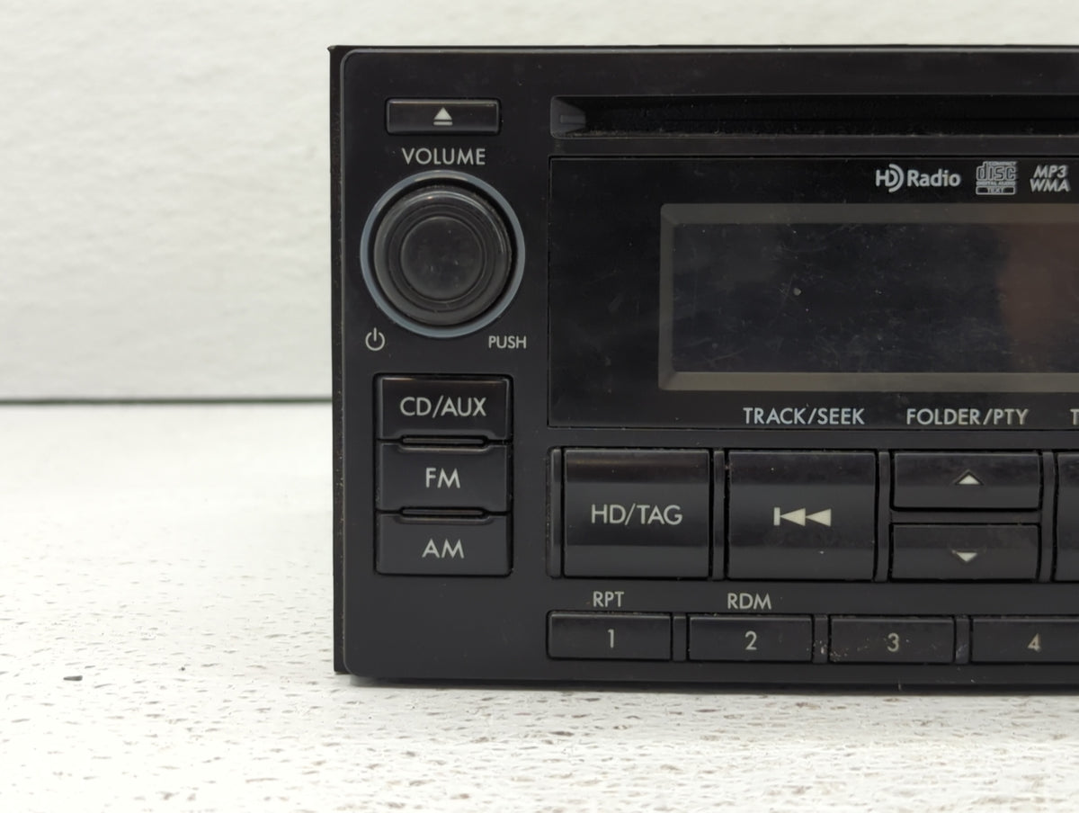 2014 Subaru Forester Am Fm Cd Player Radio Receiver 456843 - Oemusedautoparts1.com
