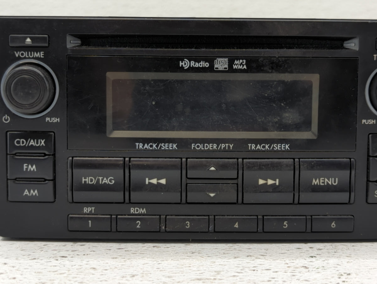 2014 Subaru Forester Am Fm Cd Player Radio Receiver 456843 - Oemusedautoparts1.com