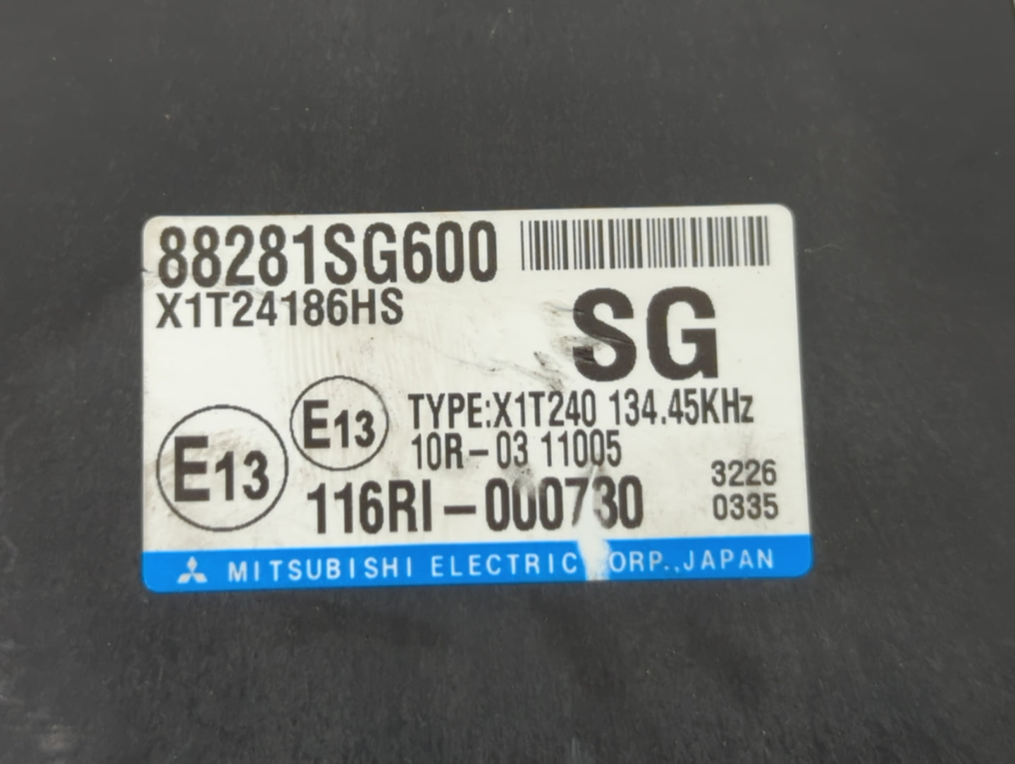 2014 Subaru Forester PCM Engine Control Computer ECU ECM PCU OEM P/N:116RI-000730 88281SG600 Fits OEM Used Auto Parts - Oemu