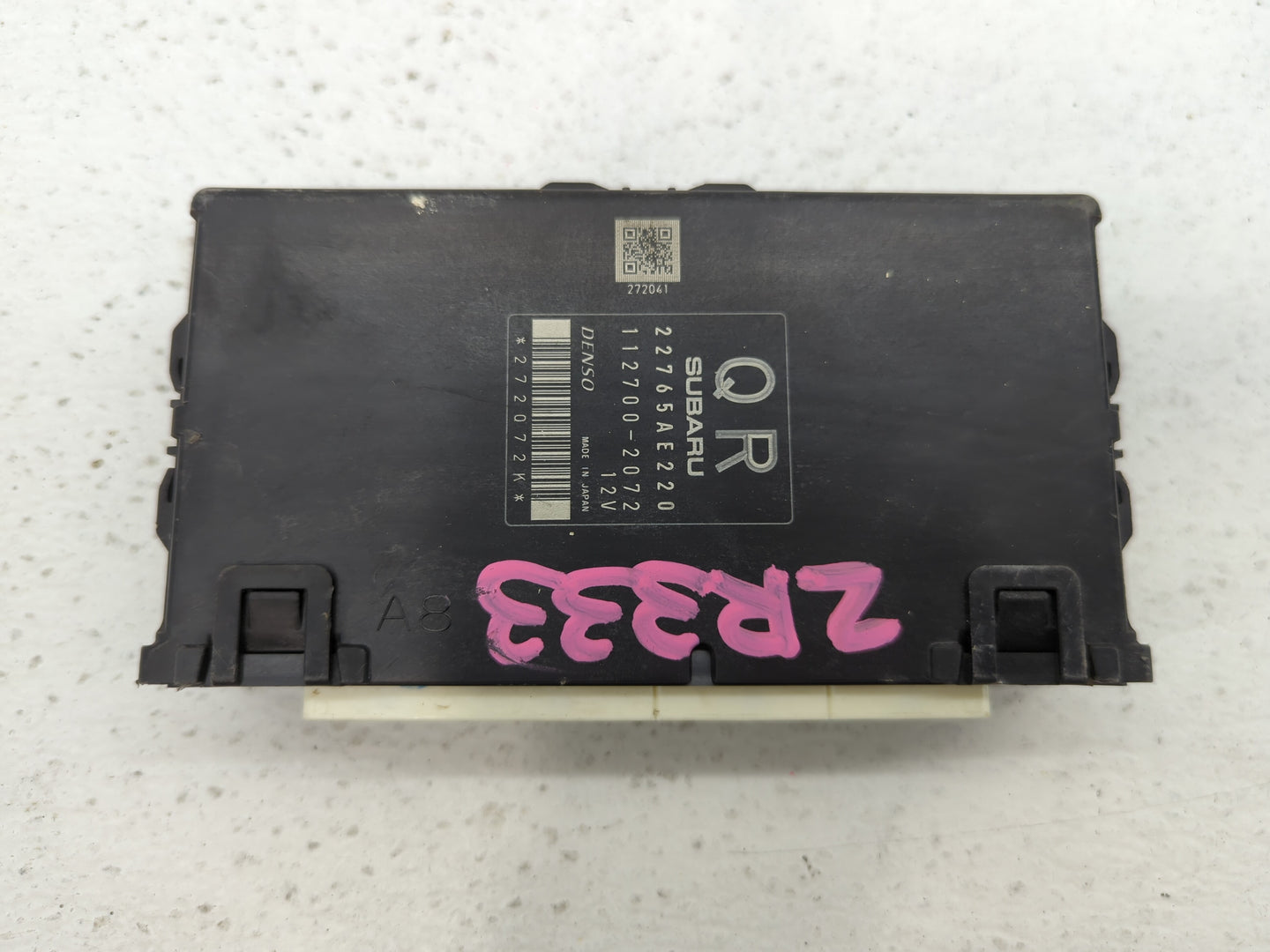 2014 Subaru Forester PCM Engine Control Computer ECU ECM PCU OEM P/N:22765AE220 88281SG600 Fits OEM Used Auto Parts - Oemuse