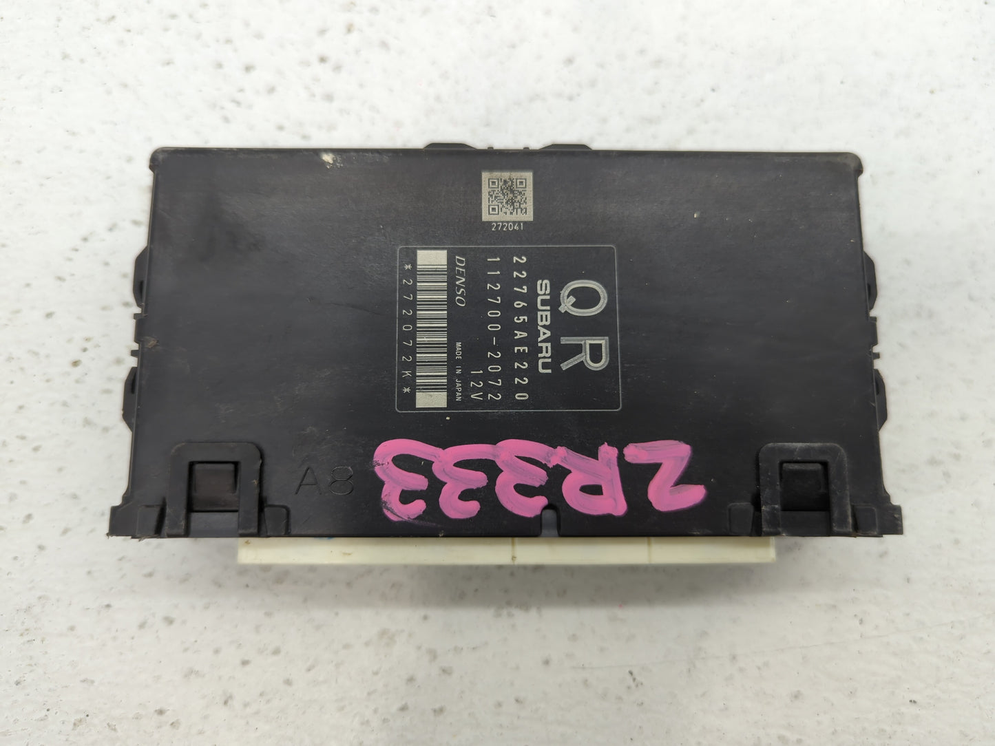 2014 Subaru Forester PCM Engine Control Computer ECU ECM PCU OEM P/N:22765AE220 88281SG600 Fits OEM Used Auto Parts - Oemuse