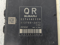 2014 Subaru Forester PCM Engine Control Computer ECU ECM PCU OEM P/N:22765AE220 Fits OEM Used Auto Parts - Oemusedautoparts1