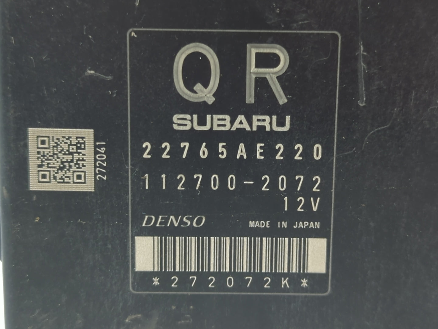 2014 Subaru Forester PCM Engine Control Computer ECU ECM PCU OEM P/N:22765AE220 Fits OEM Used Auto Parts - Oemusedautoparts1
