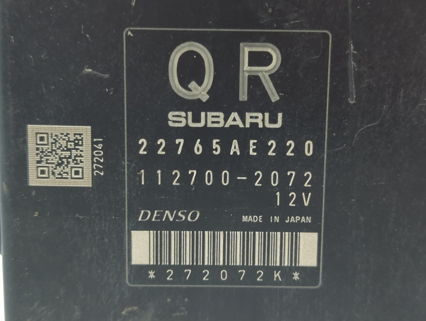 2014 Subaru Forester PCM Engine Control Computer ECU ECM PCU OEM P/N:22765AE220 Fits OEM Used Auto Parts - Oemusedautoparts1