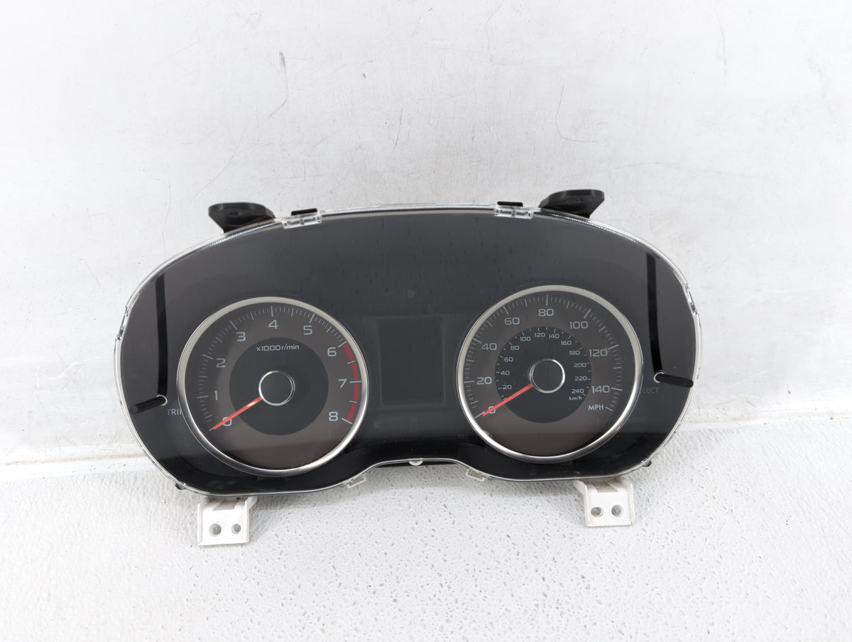 2014 Subaru Forester Instrument Cluster Speedometer Gauges P/N:85003SG460 Miles: Fits OEM Used Auto Parts - Oemusedautoparts
