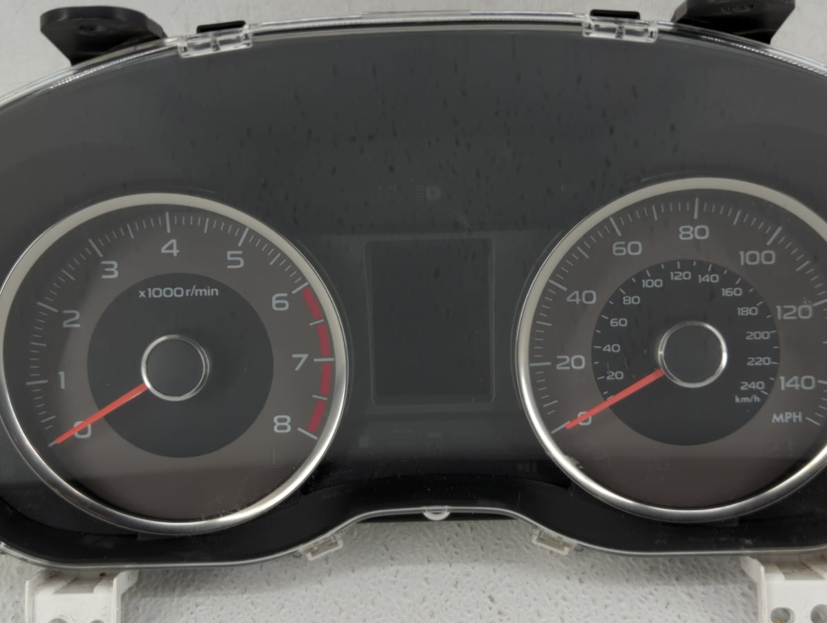 2014 Subaru Forester Instrument Cluster Speedometer Gauges P/N:85003SG460 Miles: Fits OEM Used Auto Parts - Oemusedautoparts