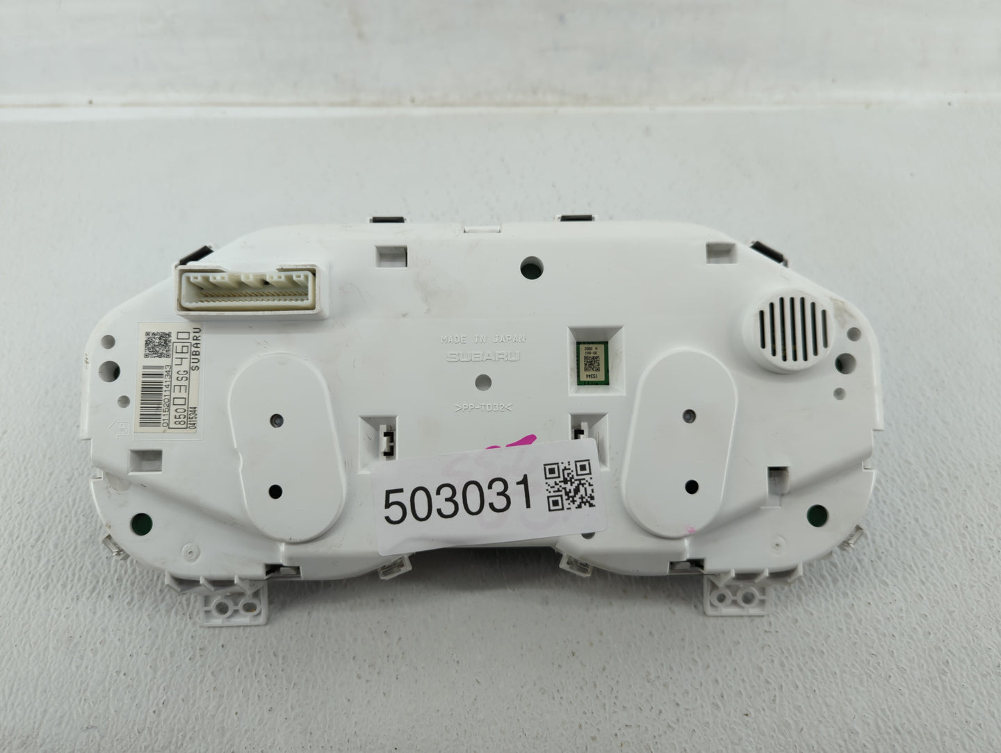 2014 Subaru Forester Instrument Cluster Speedometer Gauges P/N:85003SG460 Fits OEM Used Auto Parts - Oemusedautoparts1.com