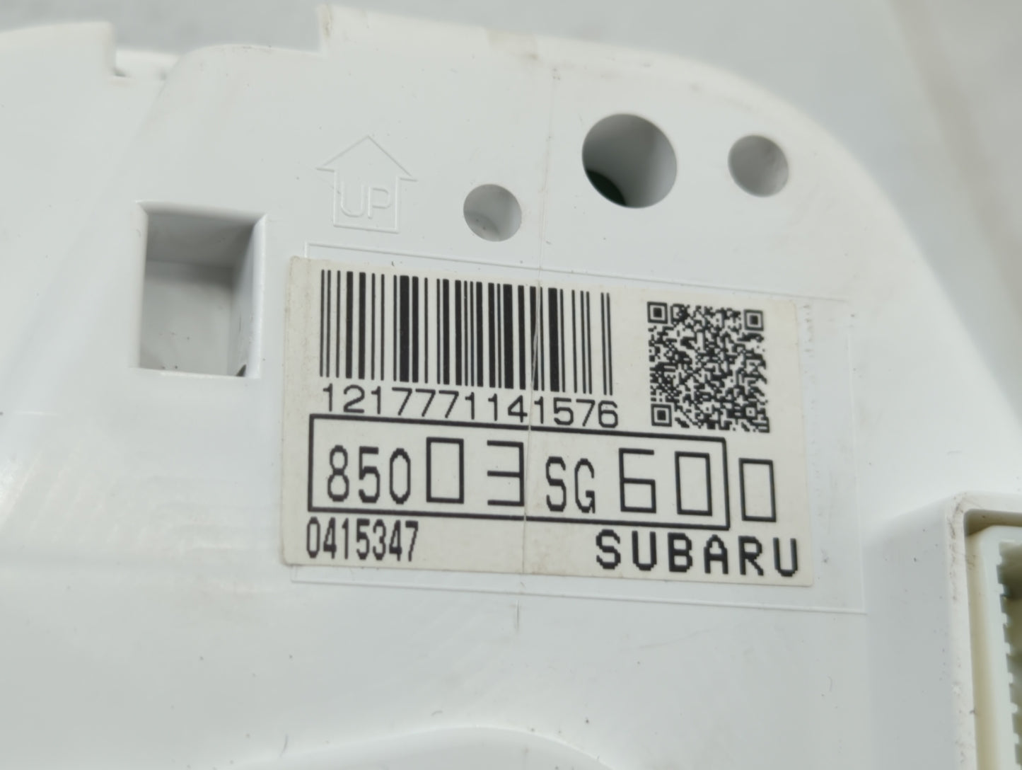 2014 Subaru Forester Instrument Cluster Speedometer Gauges P/N:85003SG600 Fits OEM Used Auto Parts - Oemusedautoparts1.com