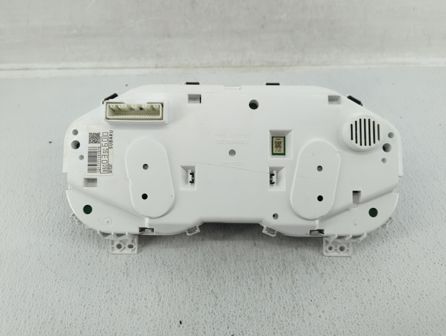 2014 Subaru Forester Instrument Cluster Speedometer Gauges P/N:85003SG600 Fits OEM Used Auto Parts - Oemusedautoparts1.com