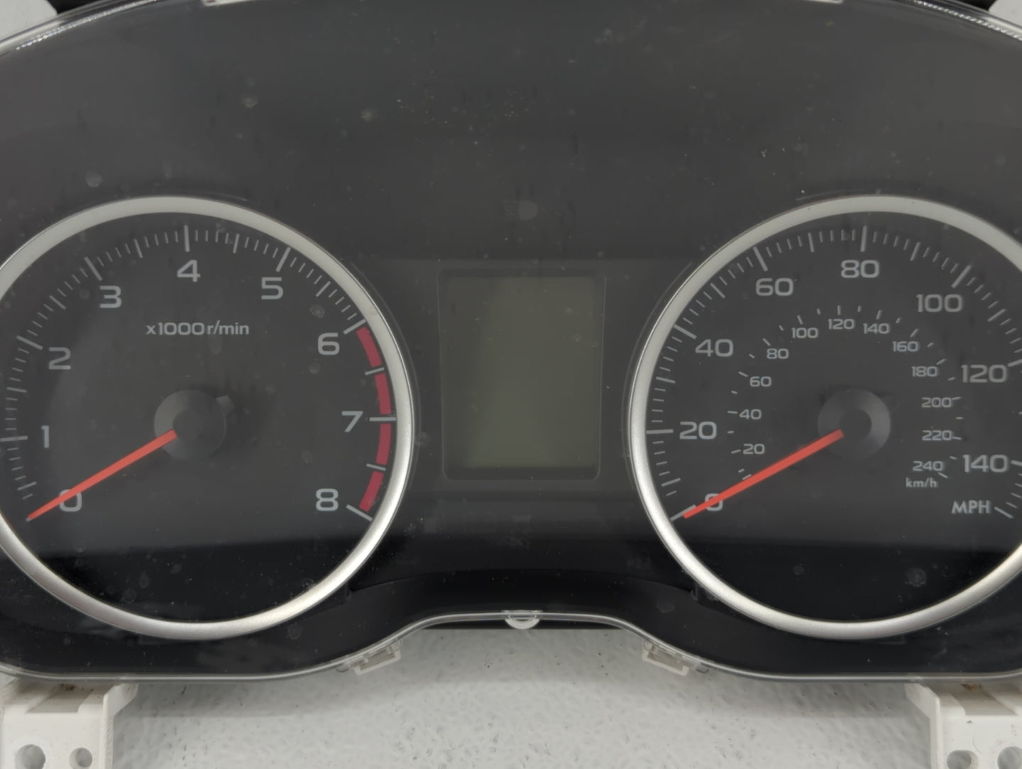 2014 Subaru Forester Instrument Cluster Speedometer Gauges P/N:85002SG030 Fits OEM Used Auto Parts - Oemusedautoparts1.com