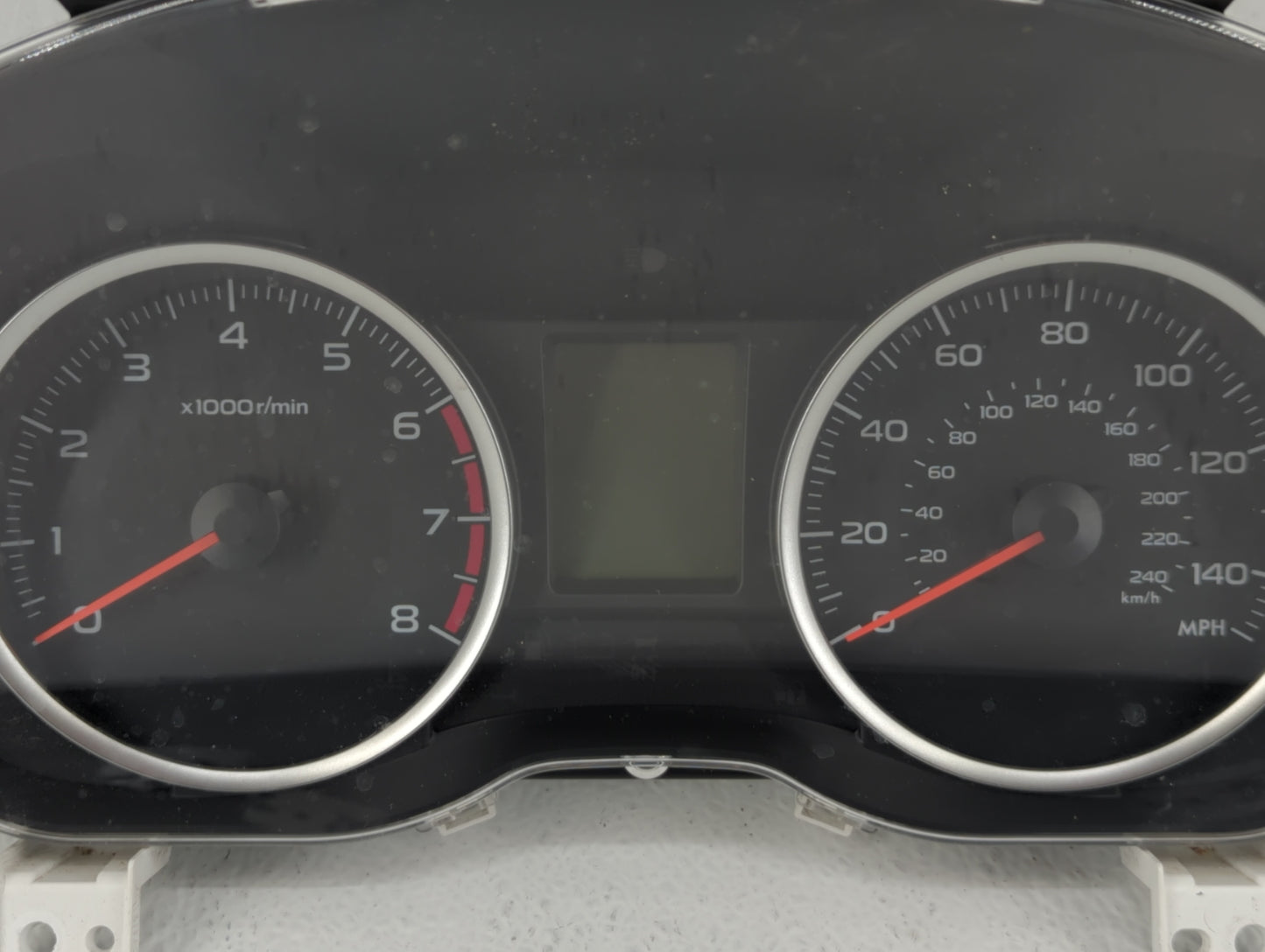 2014 Subaru Forester Instrument Cluster Speedometer Gauges P/N:85002SG030 Fits OEM Used Auto Parts - Oemusedautoparts1.com