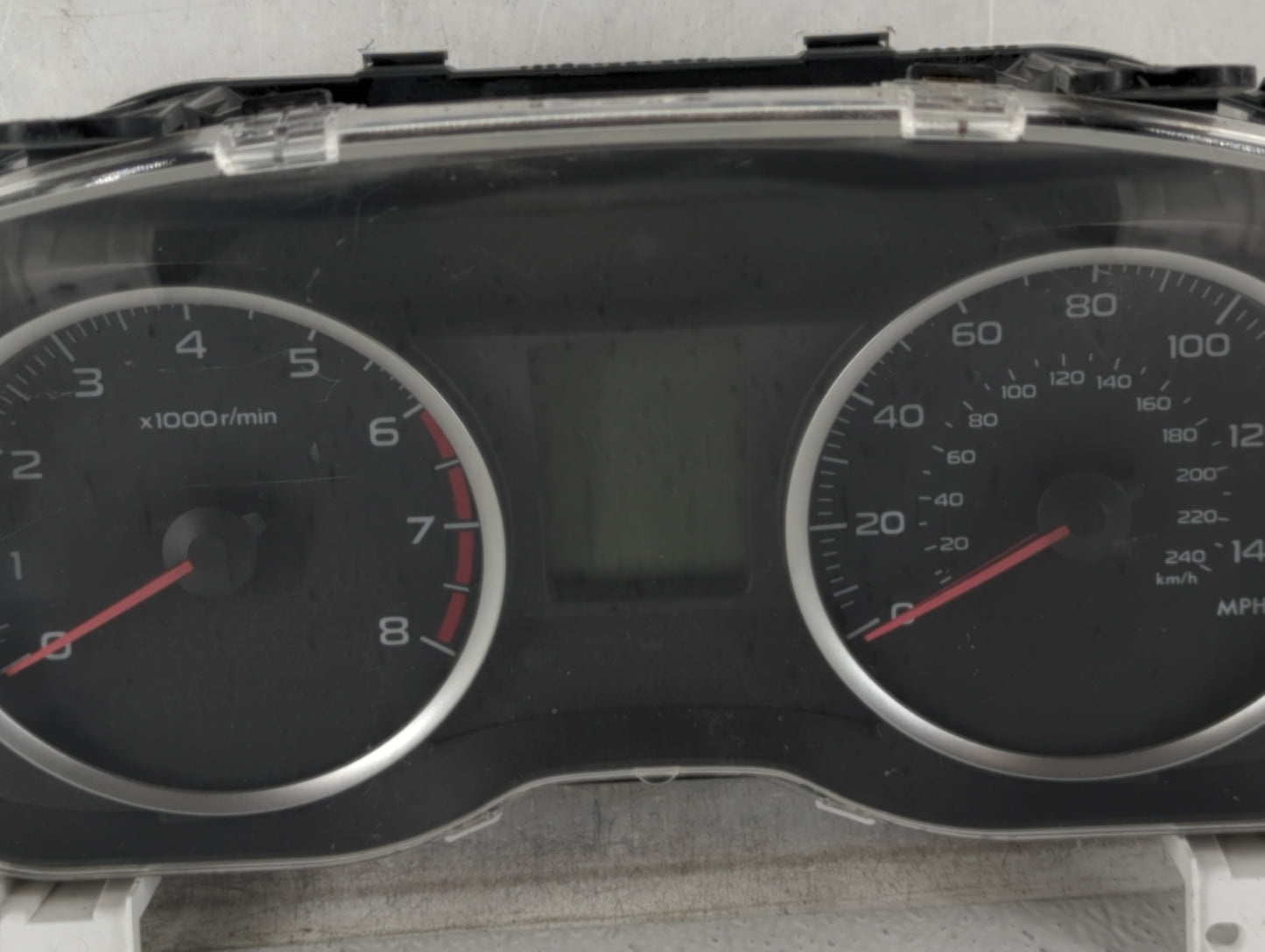 2014 Subaru Forester Instrument Cluster Speedometer Gauges P/N:85002SG030 Fits OEM Used Auto Parts - Oemusedautoparts1.com