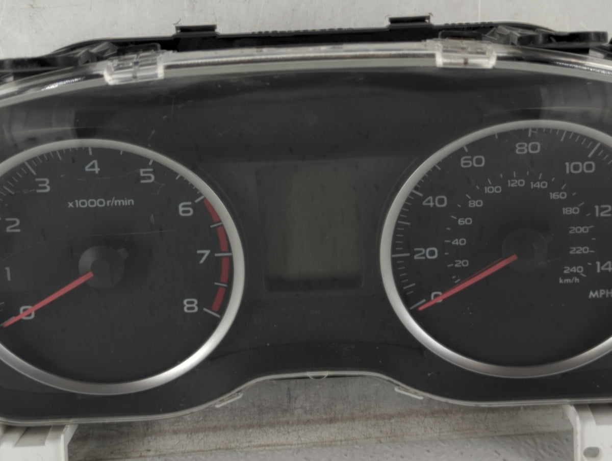 2014 Subaru Forester Instrument Cluster Speedometer Gauges P/N:85002SG030 Miles: Fits OEM Used Auto Parts - Oemusedautoparts