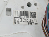 2014 Subaru Forester Instrument Cluster Speedometer Gauges P/N:85002SG030 Fits OEM Used Auto Parts - Oemusedautoparts1.com
